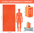 Esky Emergency Sleeping Bag, Survival Bag Portable Thermal Bivy Sack, - Image 5