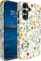Compatible for Samsung Galaxy S25 FE 5G Case, Dual Layer Heavy Duty 2 in 1 by BSMOSPER
