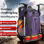FENGDONG 40L Waterproof Lightweight Hiking, Travel Backpack - Image 3