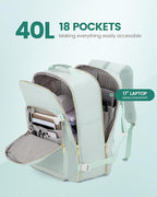 LOVEVOOK Travel Backpack for Women & Men 40L, Airline Approved Carry On - Image 3