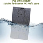 ALLPOWERS SF200 Flexible Solar Panel 200w Ultra Thin 3mm Bendable - Image 5