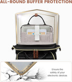 LOVEVOOK Laptop Backpack for Women, 17.3'' Waterproof Nurse Bag Teacher Work - Image 6