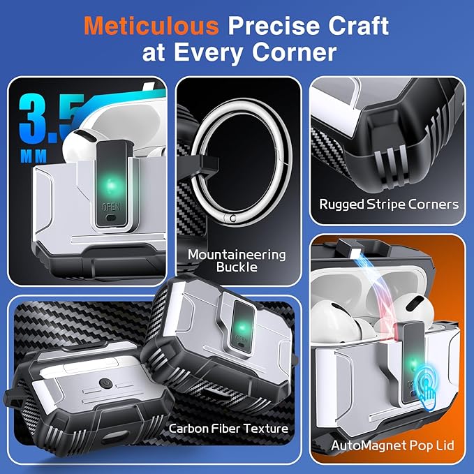 Armoured Heavy Duty for AirPods Pro2 Generation Case - Image 4