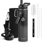 RAYMYLO Insulated Water Bottle 24oz, Triple Wall Vacuum Stainless Steel by RAYMYLO