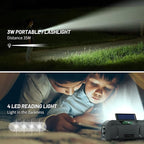 Emergency Radio Waterproof Bluetooth Speaker, Portable AM FM Radio - Image 7