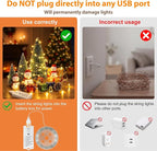 HXWEIYE Fairy Lights Battery Operated - Image 2