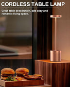 Swinerton Cordless Table Lamps Rechargeable, Portable LED Desk Lamp, 5000mAh - Image 6