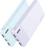 AsperX 2-Pack 10000mAh USB C Output Portable Charger Power Bank Fast Charging by AsperX