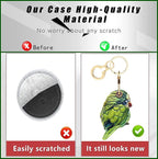 Leather Keychain Holder Case Compatible - Image 3