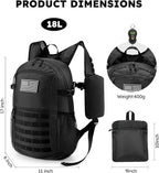 Small 20L Foldable Hiking Daypack - Image 4