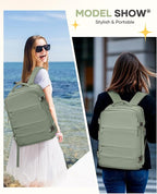 coofay Large Travel Backpack For Women Men Airline Approved Carry On Backpack - Image 2