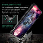 for iPhone Xs Max Case, Star Two Wolfs Howling Pattern Graphic Design Girl Boy - Image 4
