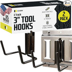 DC Cargo Mall Dual Arm Tool Hook Hanger E Track Accessories 3" Deep by DCCargo