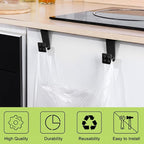 6Pcs Over Cabinet Door Hooks Plastic Over The Door Single Hook Space-Saving - Image 3