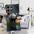 for Samsung Galaxy S24 Ultra Case, Rhino Water Marshes Pattern Graphic Design - Image 7