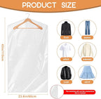90 PCS Dry Cleaner Bags Plastic Clear 43 Inches, Garment Bags - Image 2