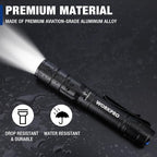WORKPRO Rechargeable Pen Light, Mini Flashlight, 2 Pack Ultra-Compact EDC - Image 6