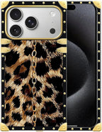 for iPhone 17 Pro Max Case Luxury Golden Decoration by Unknown