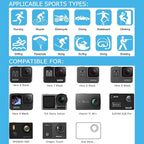 Action Cameras Accessory Kit, Bonvvie 50-in-1 Sports Camera Accessory Kit - Image 7