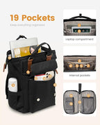 LOVEVOOK Extra Large Travel Laptop Backpack - Image 5