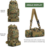 100L Camping Hiking Backpack, Molle military Tactical rucksack backpack - Image 2