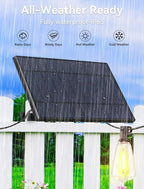 Brightever 150FT Solar String Lights Outdoor Waterproof - Image 5