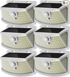 Aootek New Solar Motion Sensor Lights 120 LEDs by Lightupeveryconer