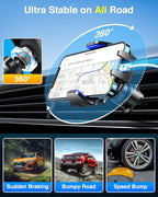 VANMASS Car Phone Holder Cell Phone Mount - Image 8