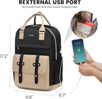 LOVEVOOK Laptop Backpack for Women, 15.6 Inch Laptop Bag - Image 5