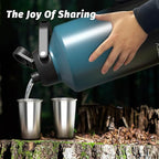 WATERSY 1.5 Gallon Water Bottle Insulated, BPA Free&Leak Proof, 196oz Stainless - Image 5