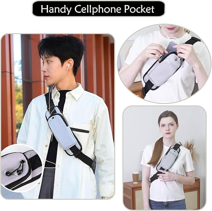 JENAGREEN Waterproof Sling Backpack Crossbody Sling Bag - Image 8