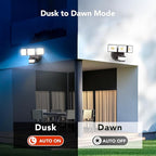 OREiN 4500LM/35W Flood Lights Outdoor, 180°/40FT Motion Sensor Outdoor Lights - Image 5