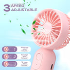 Rossesay 6 Pcs Mini Portable Fan Bulk Cute Handheld Lightweight Small Little - Image 3