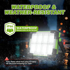 120W Solar Rechargeable Work Light, 144 LED 10000LM Led Work Light - Image 6