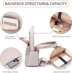 GOLF SUPAGS Laptop Backpack for Women Slim Computer Bag Work Travel College - Image 3