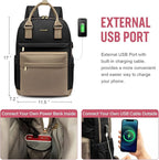 LOVEVOOK Laptop Backpack for Women Men 15.6 Inch Laptop Bag - Image 5