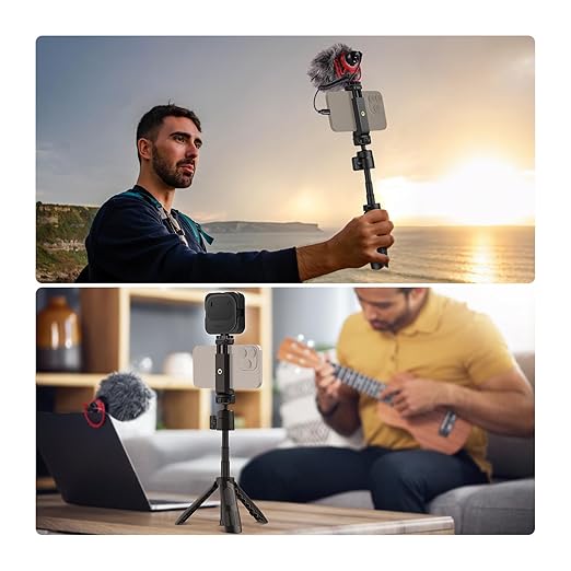 NEEWER Basics Mini Desk Selfie Stick Tripod Compatible - Image 7