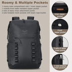 MIER Dry Bag Waterproof Backpack 30L Dry Sack Heavy Duty Roll-Top Closure - Image 4