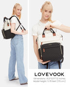 LOVEVOOK Laptop Backpack for Women, 15.6'' Waterproof Nurse Bag Teacher Work - Image 5