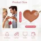 Leather Charm Keychain Holder Case Compatible - Image 3