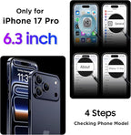 Temdan Compatible with iPhone 17 Pro Case, Waterproof Built-in Screen & Camera - Image 8