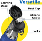 Han's Bottle Sports Water Bottle - 24 Oz - Image 3