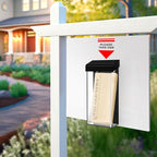 Remerry 1 Pcs Outdoor Brochure Holder 4 x 9 Inch Waterproof Wall Mount - Image 4