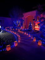 2-Pack Connectable Christmas Lights Outdoor, Total 164FT 400LED Christmas - Image 3