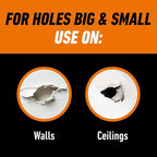 Gorilla Wall Repair Kit Featuring Gorilla Heavy Duty Wall Repair Spackling + - Image 3
