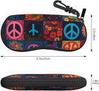 Watercolor Orca Whale Glasses Case Neoprene Portable Zipper Eyeglass Bag - Image 3