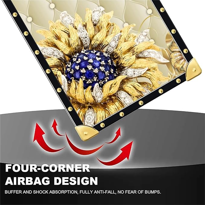 for iPhone 17 Pro Max Case Luxury Golden Decoration - Image 6