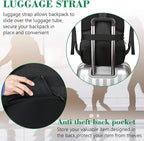 MATEIN Extra Large Travel Backpack, TSA Friendly 18.4 Inch Laptop Backpack - Image 8