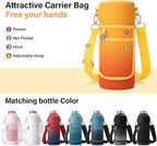 DYSANKY 40 oz Insulated Water Bottle | Thickened Stainless Steel Vacuum Metal | - Image 4