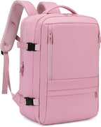 Rcrirth Travel Backpack for Women | Expandable Carry On Backpack by Rcrirth